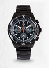 Montre Alpine Chronograph | Black DLC Kicking Horse
