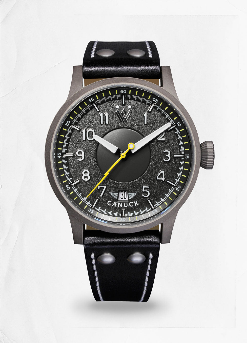 Montre Canuck Pilot - 43mm MK I Noir