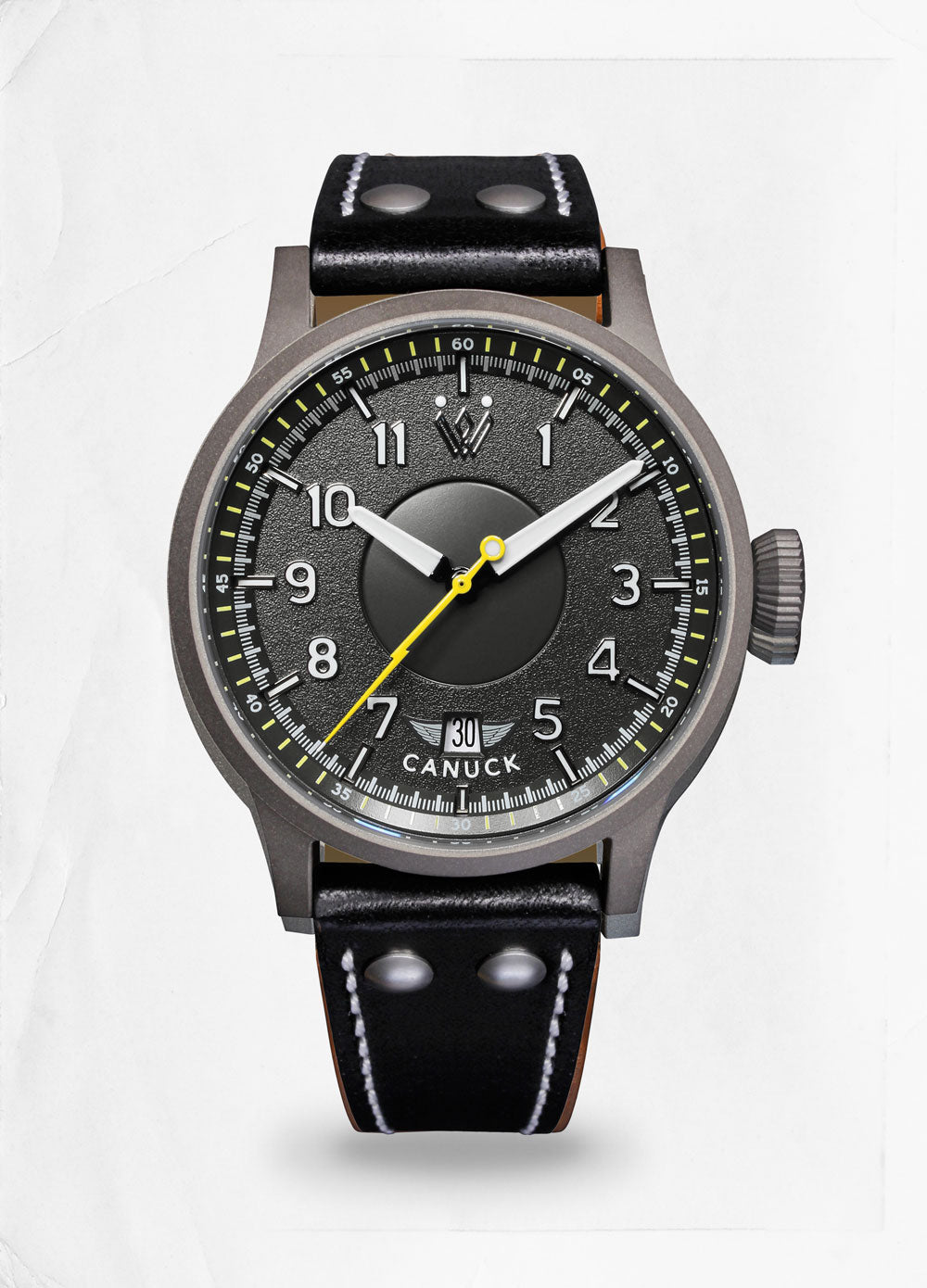 Montre Canuck Pilot - 43mm MK I Noir