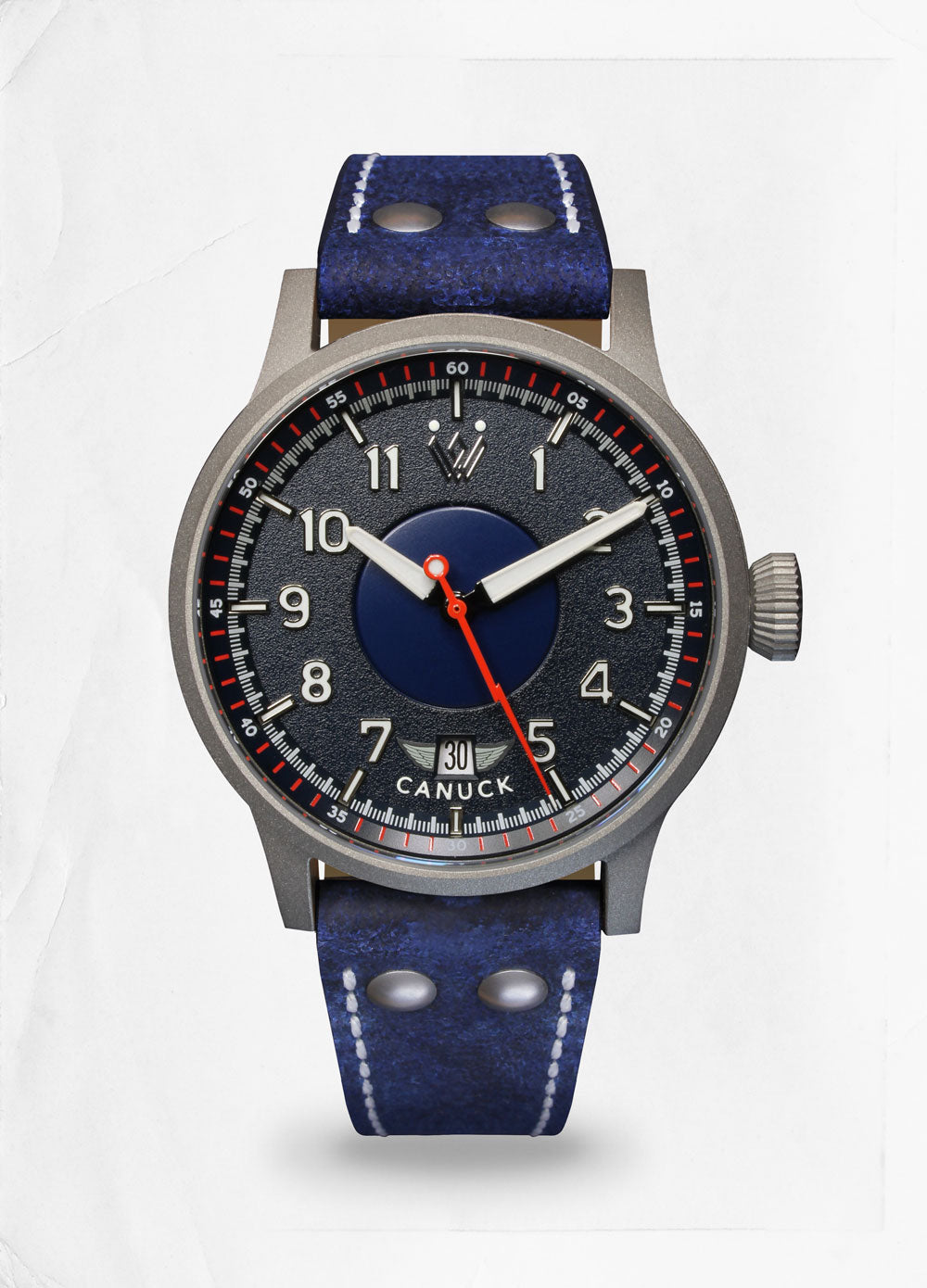 Montre Canuck Pilot - 43mm MK I Navy