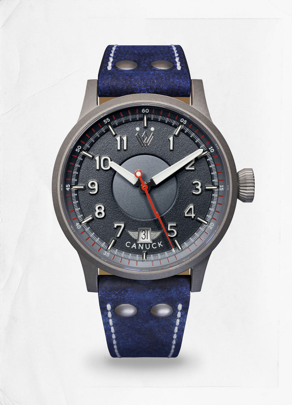 Montre Canuck Pilot - 39mm MK I Acier