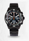 Alpine Chronograph Watch | Black DLC Abbot