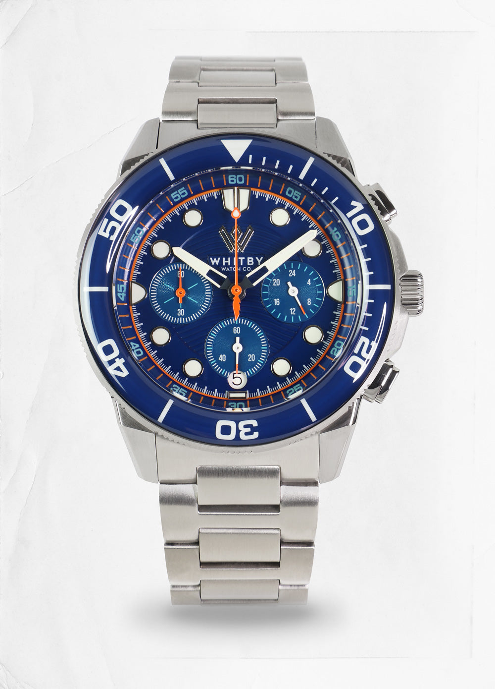 Alpine Chronograph Watch | Stainless Monkman - Whitby Watch Co