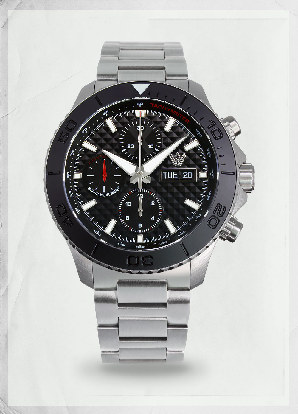 Intrepid X Chrono-Diver SS Whitby Watch Co - Main Image