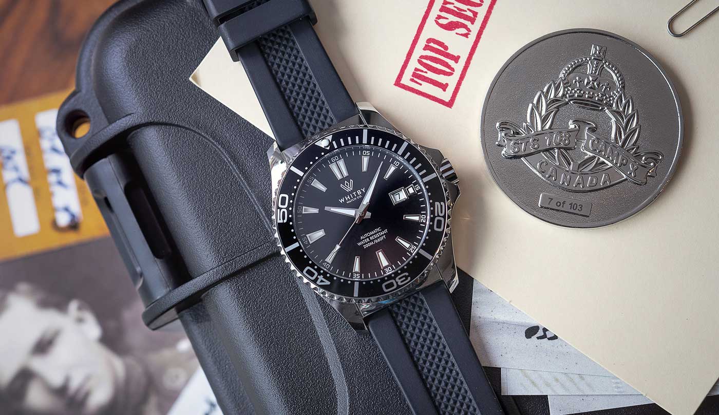 Intrepid Dive Watch - Swiss Movement | Whitby Watch Co Canada