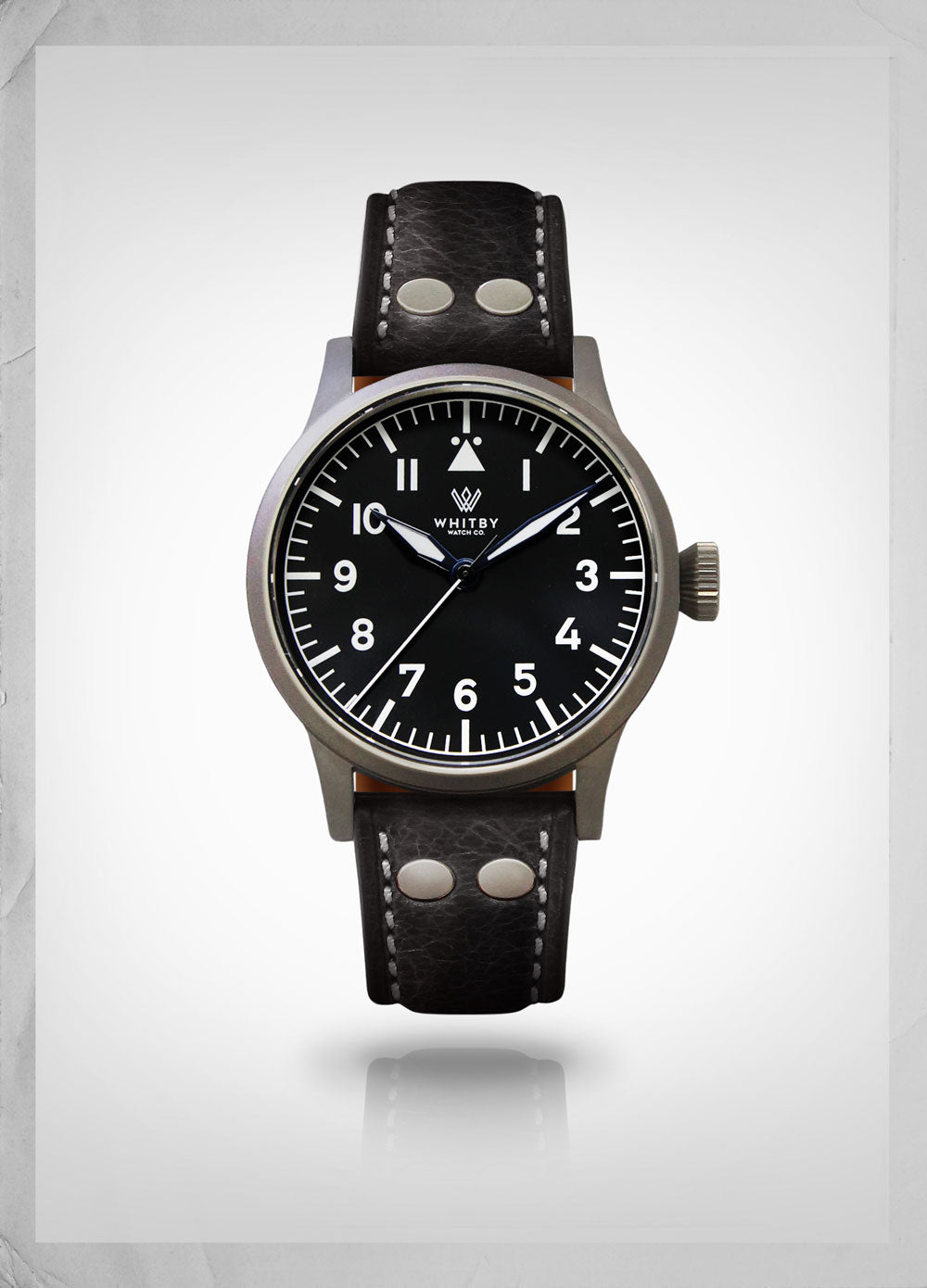 Arrow - 43mm Type A BLACK - Whitby Watch Co