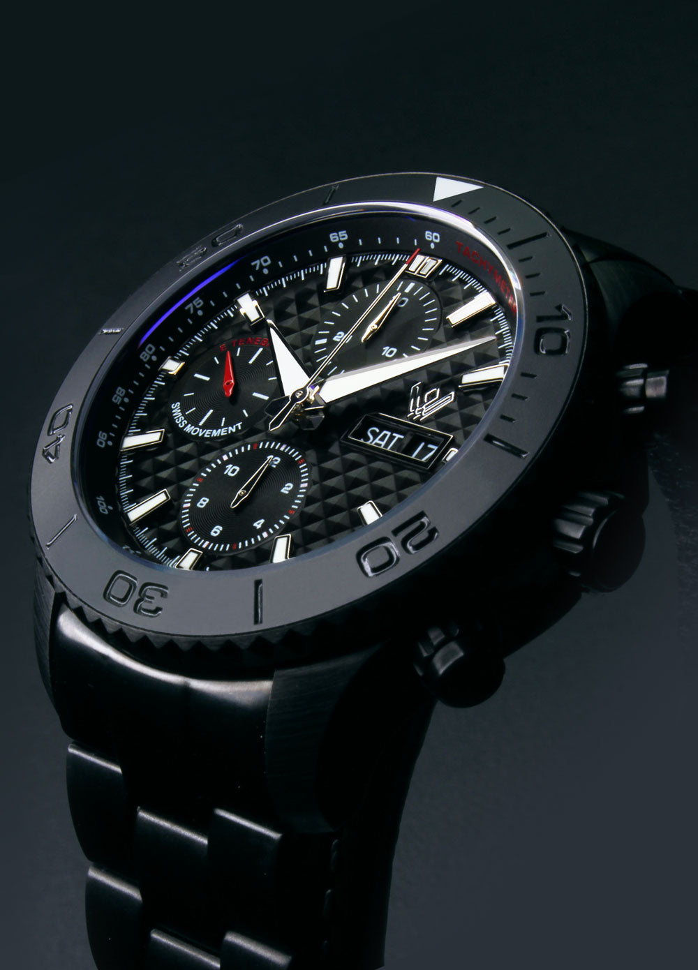 Intrepid X | Chrono-Diver | Black